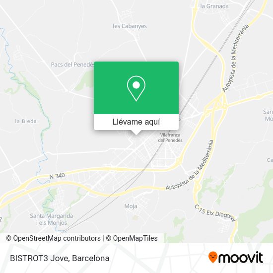 Mapa BISTROT3 Jove