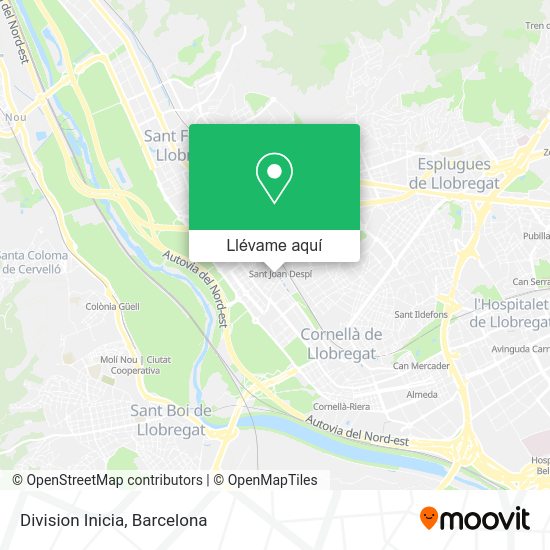 Mapa Division Inicia