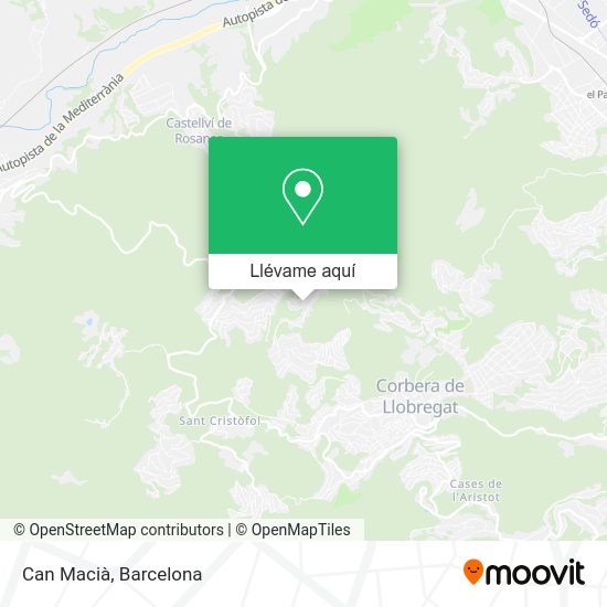 Mapa Can Macià