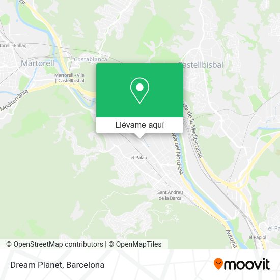 Mapa Dream Planet