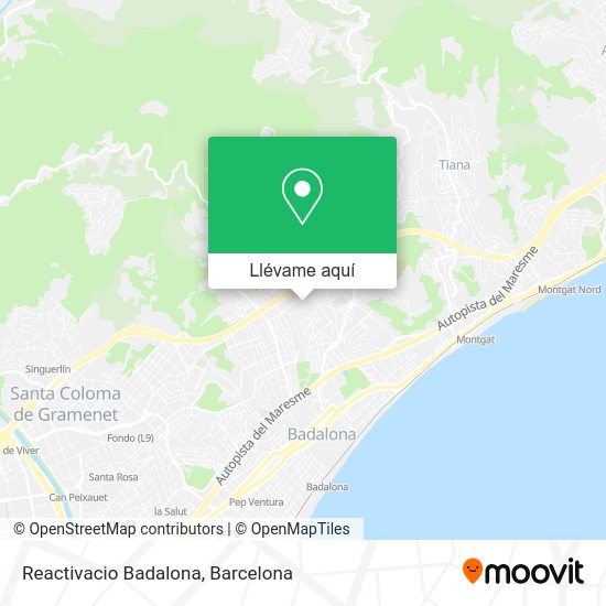 Mapa Reactivacio Badalona