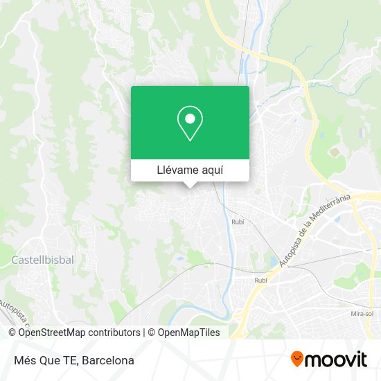 Mapa Més Que TE
