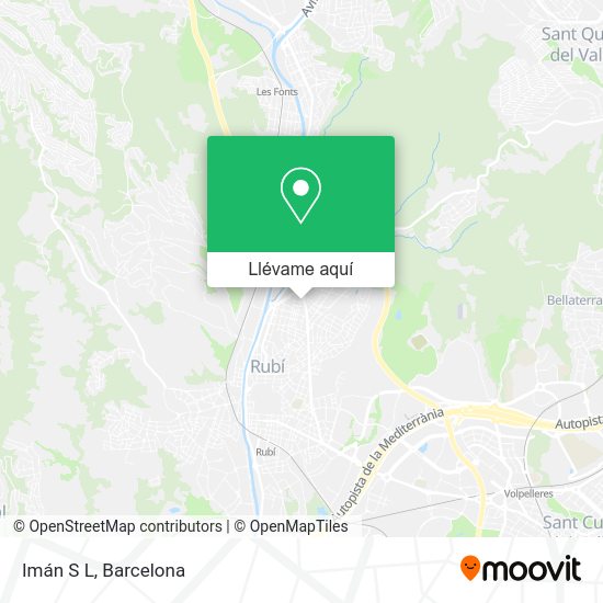 Mapa Imán S L