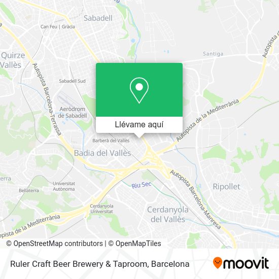 Mapa Ruler Craft Beer Brewery & Taproom