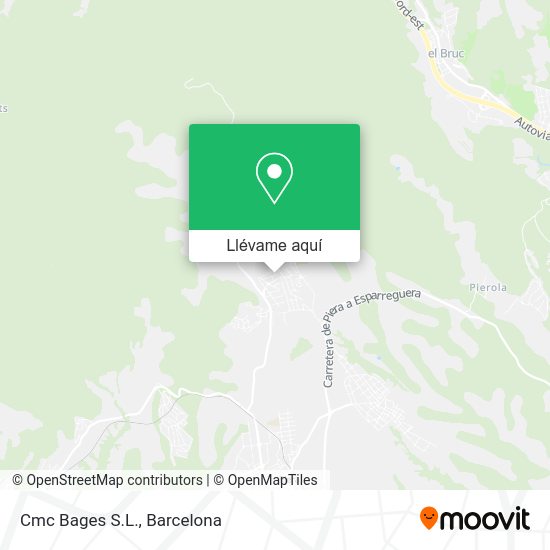 Mapa Cmc Bages S.L.