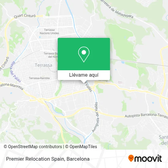 Mapa Premier Relocation Spain