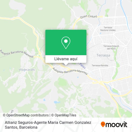 Mapa Allianz Seguros-Agente Maria Carmen Gonzalez Santos