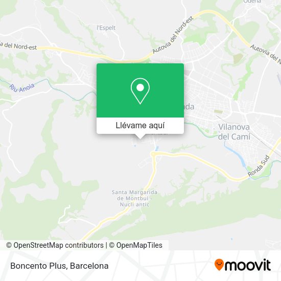 Mapa Boncento Plus