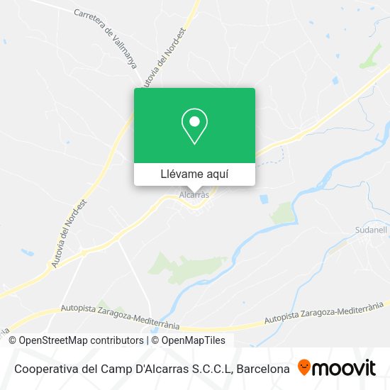 Mapa Cooperativa del Camp D'Alcarras S.C.C.L