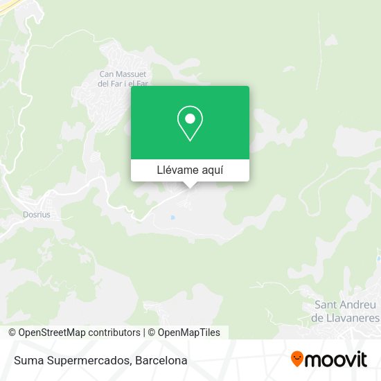 Mapa Suma Supermercados