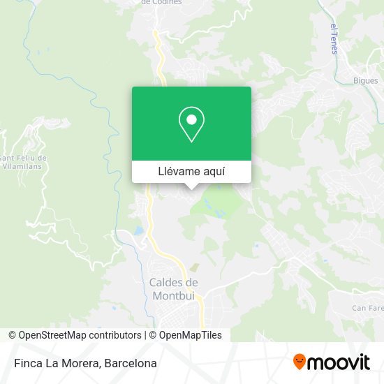 Mapa Finca La Morera