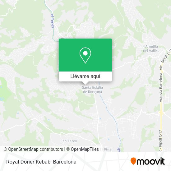 Mapa Royal Doner Kebab