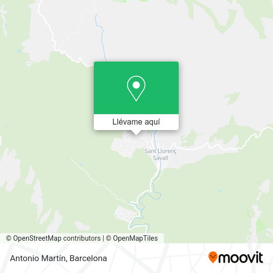 Mapa Antonio Martín