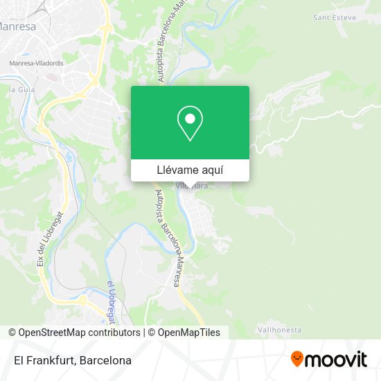 Mapa El Frankfurt