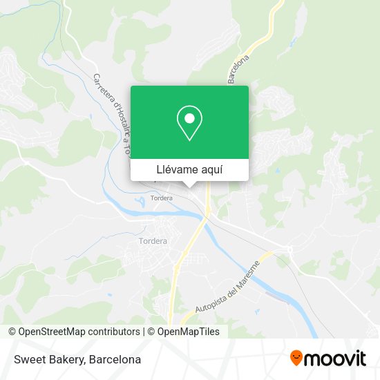 Mapa Sweet Bakery