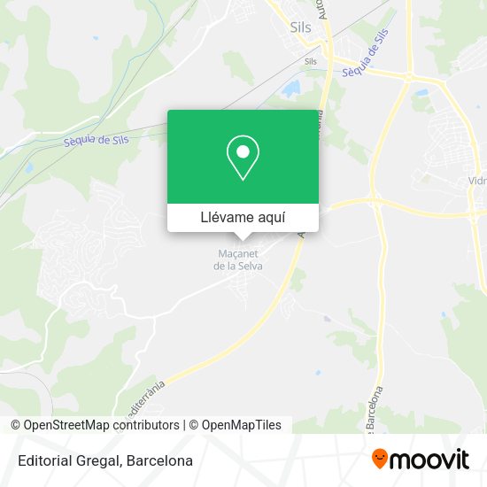 Mapa Editorial Gregal