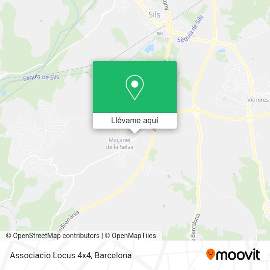 Mapa Associacio Locus 4x4