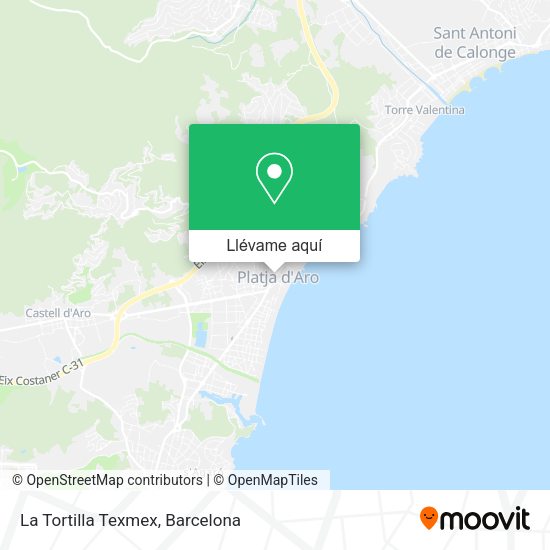 Mapa La Tortilla Texmex