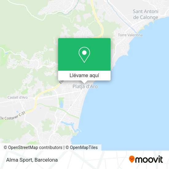 Mapa Alma Sport