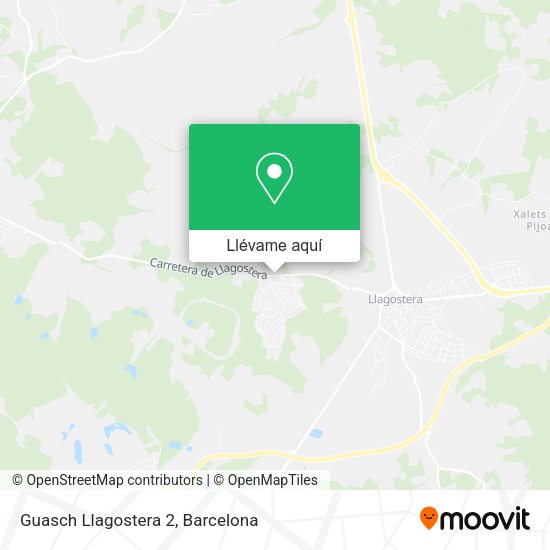 Mapa Guasch Llagostera 2