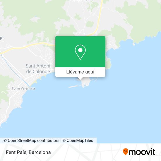 Mapa Fent País