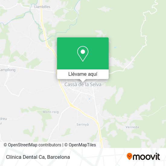 Mapa Clínica Dental Ca