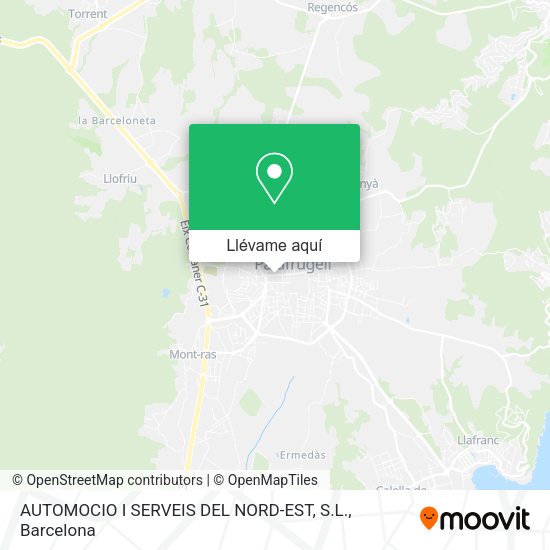Mapa AUTOMOCIO I SERVEIS DEL NORD-EST, S.L.