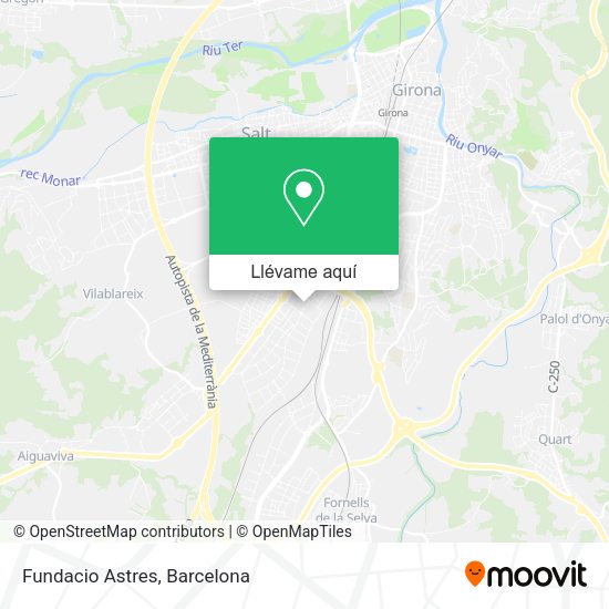 Mapa Fundacio Astres