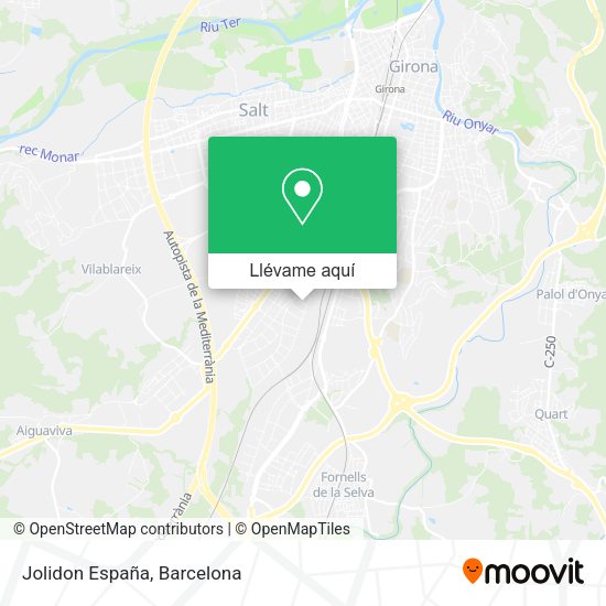 Mapa Jolidon España