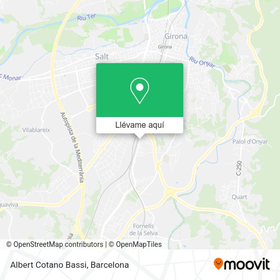 Mapa Albert Cotano Bassi