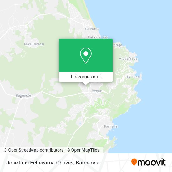 Mapa José Luis Echevarria Chaves