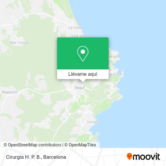 Mapa Cirurgia H. P. B.