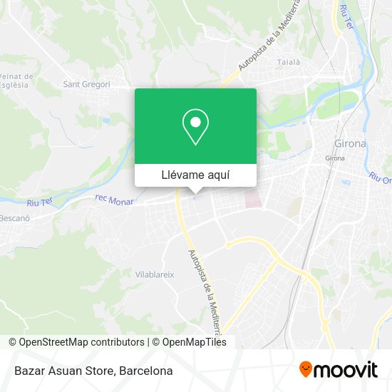 Mapa Bazar Asuan Store