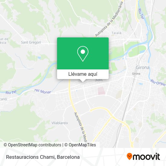 Mapa Restauracions Chami
