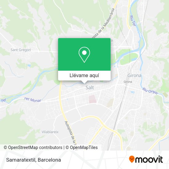 Mapa Samaratextil