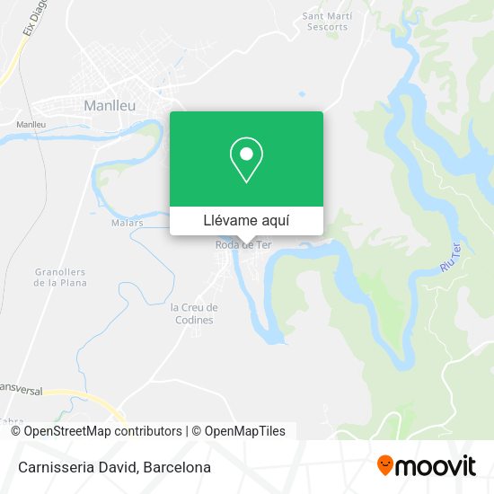 Mapa Carnisseria David