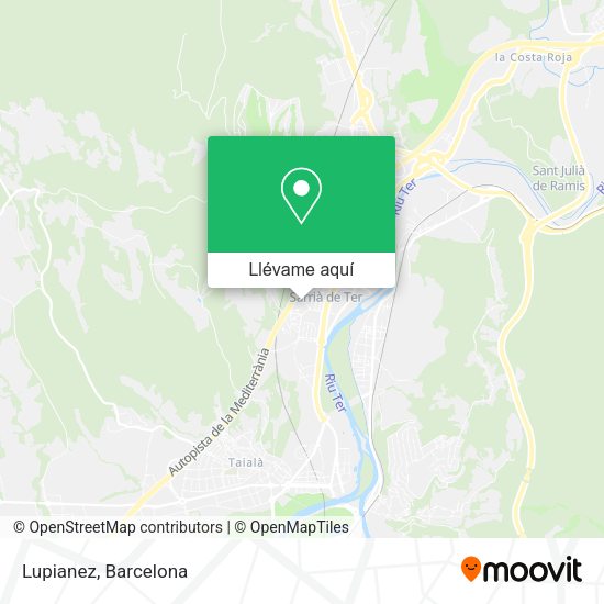 Mapa Lupianez