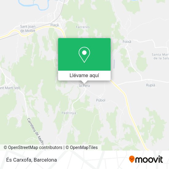 Mapa És Carxofa