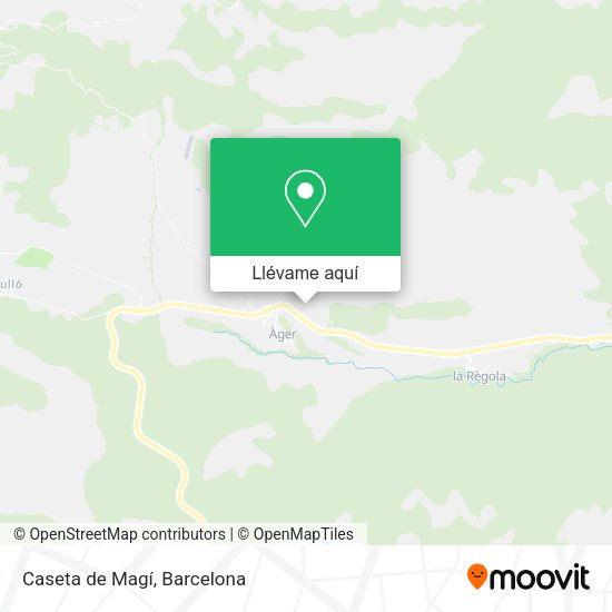 Mapa Caseta de Magí