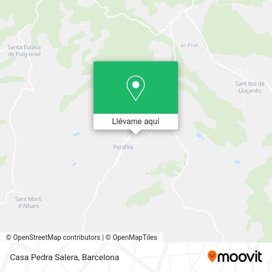 Mapa Casa Pedra Salera