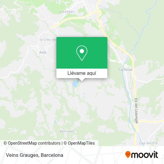 Mapa Veins Grauges