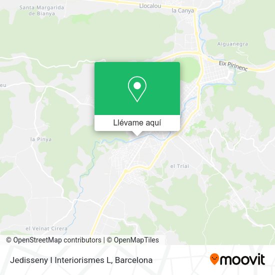 Mapa Jedisseny I Interiorismes L