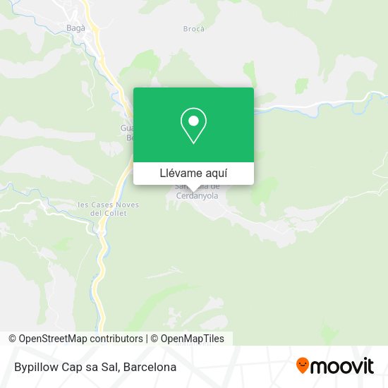 Mapa Bypillow Cap sa Sal