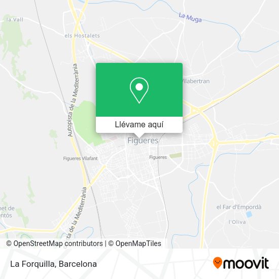 Mapa La Forquilla