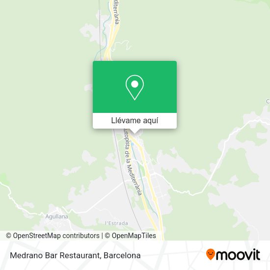 Mapa Medrano Bar Restaurant