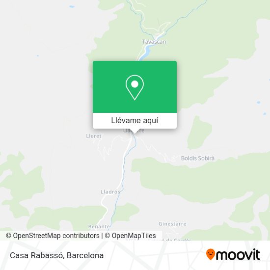 Mapa Casa Rabassó