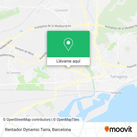 Mapa Rentador Dynamic Tarra