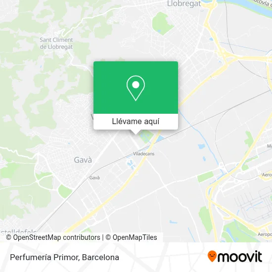 Mapa Perfumería Primor