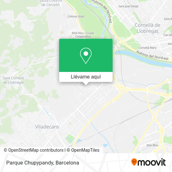 Mapa Parque Chupypandy