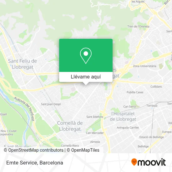 Mapa Emte Service